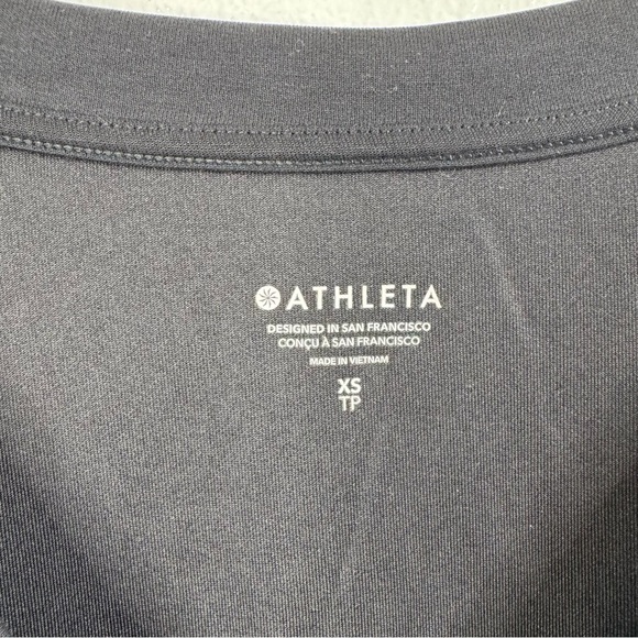 Athleta Seasoft V-Neck Sweatshirt Size Xsmall - Picture 5 of 7
